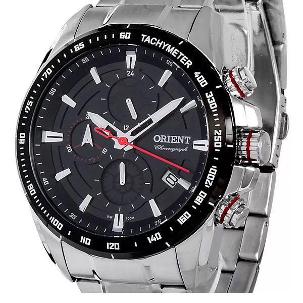 M&A様 Relogio Orient MBSSC181 P1SX Preto Chronograph Tachymeter